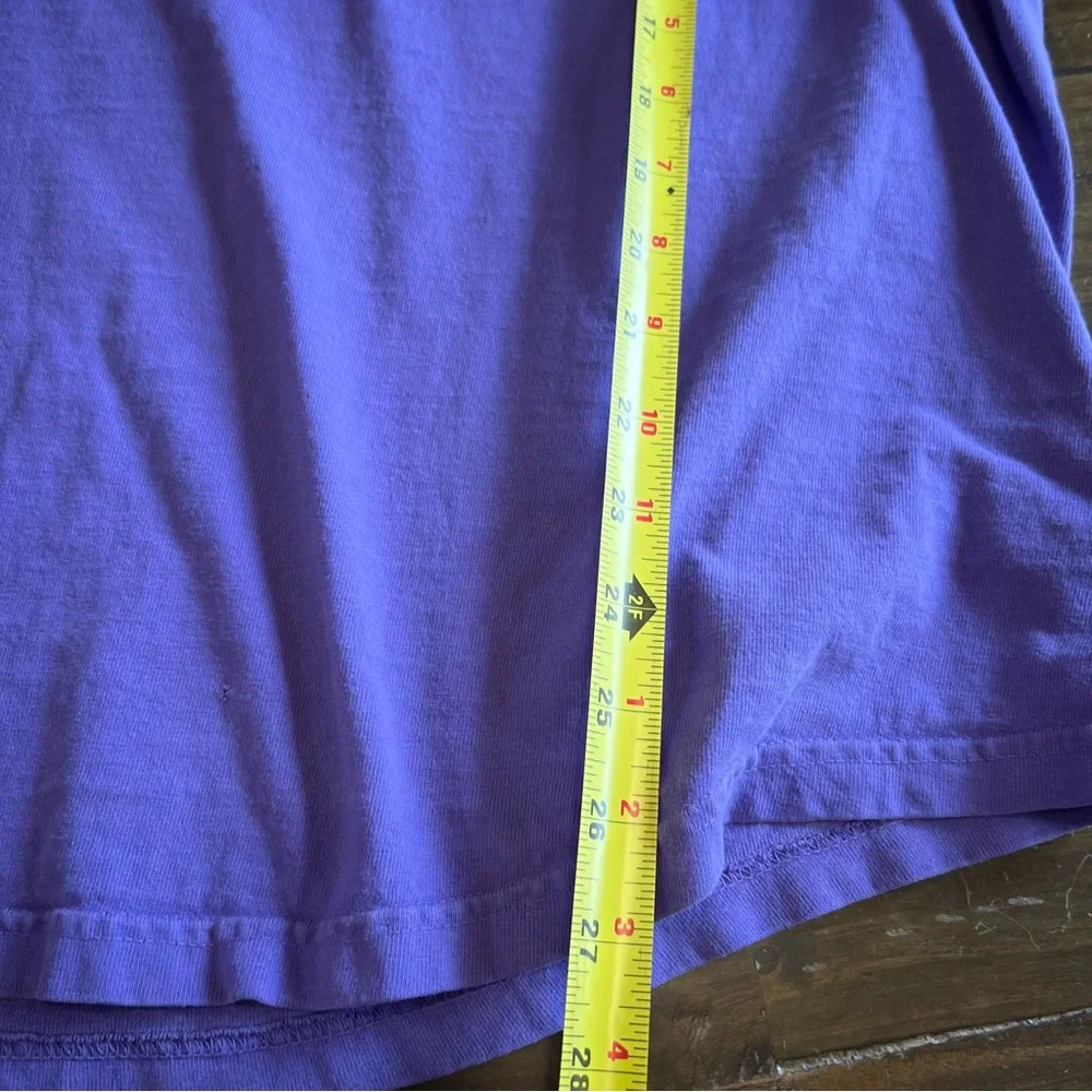 Disney Spirit Jersey Purple Glitter Disneyland Resort S Flawed Oversized - Picture 8 of 13